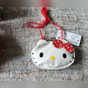 Hello Kitty white coin purse